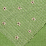 Light Pink Flowers Knit, Polyester — photo 3