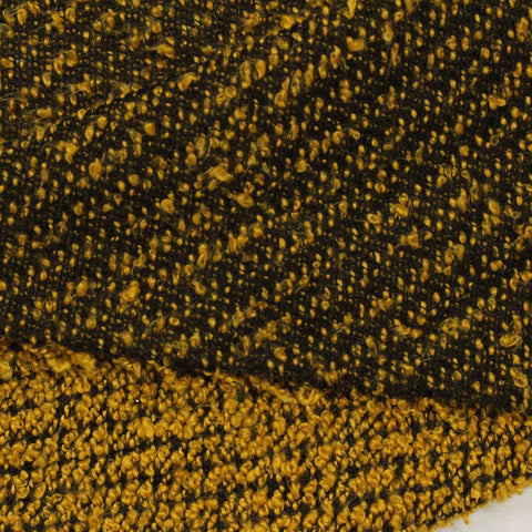 Black Marl Jersey Knit, Polyester, 280 gsm