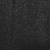 Polyester Stretch Chunky Knit Fabric, 193 gsm, 135 cm — Black — photo 3