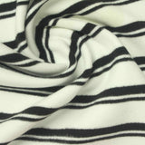 Black Stripe Velvet, Polyester — photo 3