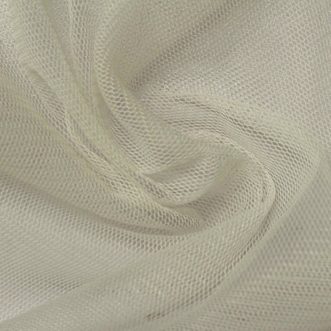 Light Beige Dot Mesh, Polyester