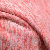 Yarn-Dyed Polyester Viscose Stretch Chunky Knit Fabric, 135 gsm, 170 cm — Red — photo 3