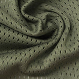 100% Polyester Mesh Fabric, 117 gsm, 150 cm — Green — photo 3
