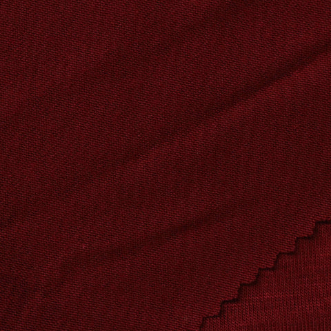 Viscose Stretch Jersey Knit Fabric, 165 gsm, 185 cm — Red