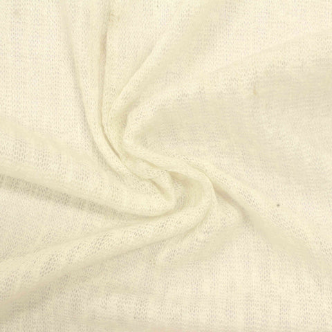 Polyester Rib Knit Fabric, 114 gsm, 153 cm — Yellow