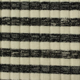 Black Check Rib Knit, Viscose-Poly — photo 3