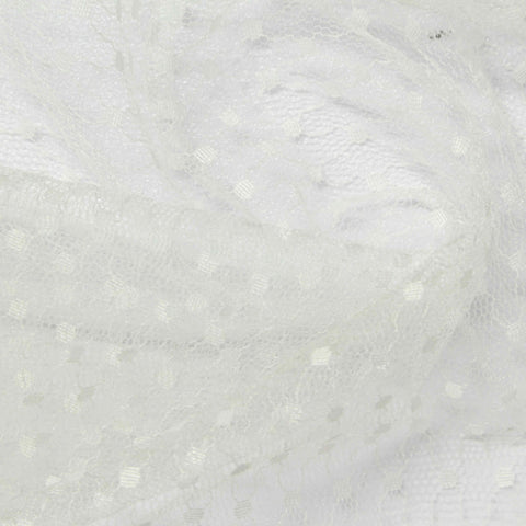 White Square Mesh, Nylon