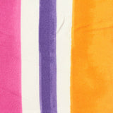 Pink Vertical-Stripe Linen-Look, Polyester — photo 3