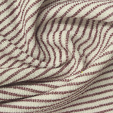 Yarn-Dyed Polyester Stretch Rib Knit Fabric, 320 gsm, 165 cm — photo 3