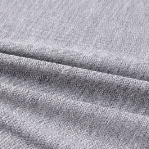 Heather Grey Marl Jersey Knit, Viscose, 130 gsm