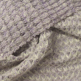 Jacquard Viscose Polyester Stretch Chunky Knit Fabric, 220 gsm, 160 cm — Purple — photo 3