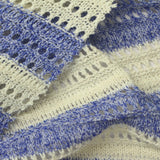 Blue Marl Chunky Knit, Polyester — photo 3