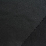 Polyester Stretch Knit Fabric, 320 gsm, 160 cm — Black — photo 3