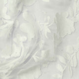 White Tone-on-Tone Floral Jacquard, Viscose — photo 3
