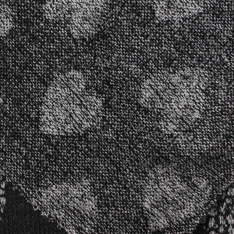 Black Abstract Jacquard, 156 gsm