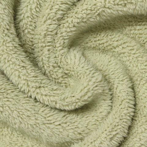 100% Polyester Chenille Fabric, 450 gsm, 155 cm — Green