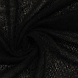 Black Marl Jersey Knit, Polyester — photo 3