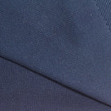 Cotton Polyester Stretch Rib Knit Fabric, 260 gsm, 128 cm — Navy — photo 3