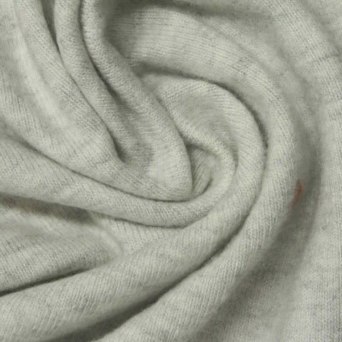 Grey Heart Chunky Knit, Viscose-Poly