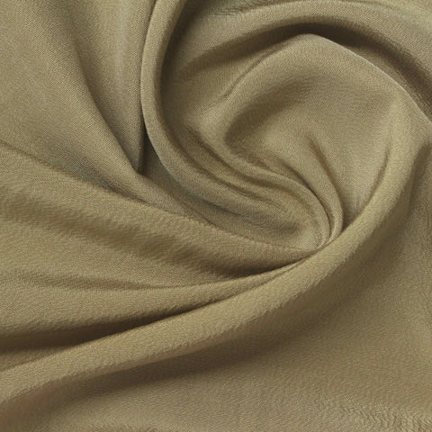 Khaki Textured Woven, Poly-Viscose