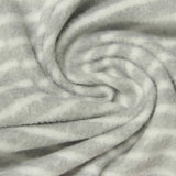 Grey Stripes Fleece, Polyester — photo 3