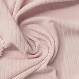 Light Pink Marl Rib Knit, Polyester — photo 3