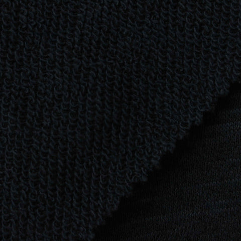 Dark Grey Marl French Terry, Poly-Cotton, 276 gsm