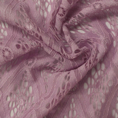 Lavender Diamond Lace, Cotton