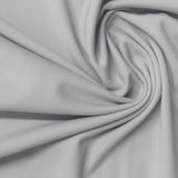 Nylon Stretch Interlock Knit Fabric, 190 gsm, 140 cm — Grey — photo 3
