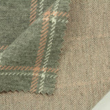 Grey-Green Plaid Jacquard, Poly-Viscose — photo 3