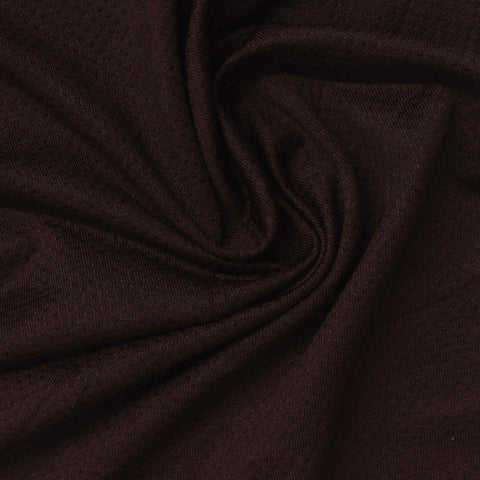 Dark Brown Textured Mesh, Polyester