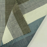 White Vertical-Stripe Woven, Viscose — photo 3