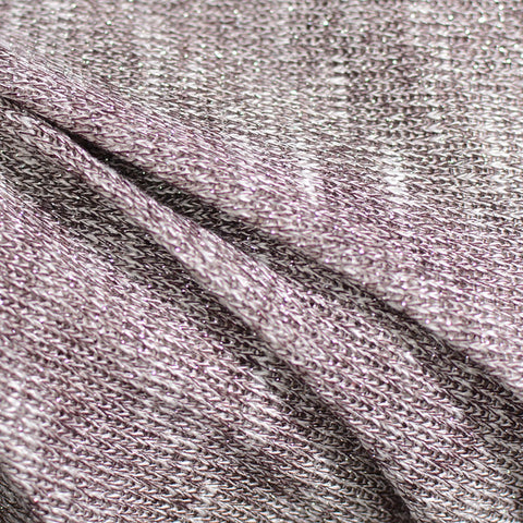 Dark Grey Marl Chunky Knit, Viscose-Poly, 200 gsm, 150 cm