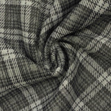 Grey Plaid Jacquard, Polyester — photo 3