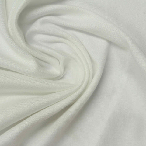 Polyester Stretch Milk Silk Knit Fabric, 130 gsm, 160 cm — Grey