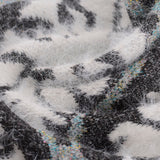 White Iridescent-Line Jacquard, Nylon-Poly — photo 3