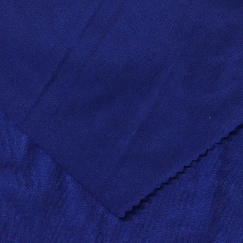 Viscose Stretch Jersey Knit Fabric, 134 gsm — Navy