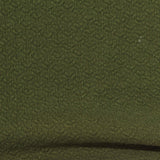 Olive Green Tone-on-Tone Interlock Knit, Polyester — photo 3