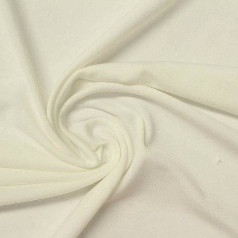 Polyester Stretch ITY Knit Fabric, 200 gsm — Beige