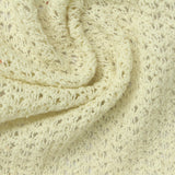 Cream Openwork Chunky Knit, Cotton — photo 3