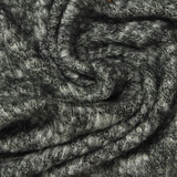 Light Grey Marl Rib Knit, Viscose-Poly — photo 3