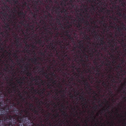 Burgundy Marl Knit, Viscose-Poly