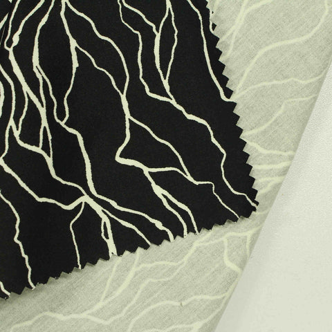 White Lines Sateen, Cotton