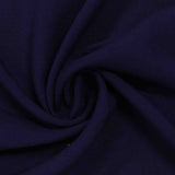 100% Viscose Poplin Fabric, 120 gsm, 145 cm — Navy — photo 3