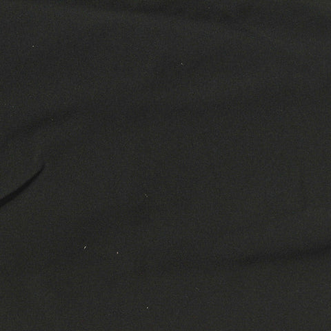 Polyester Stretch Woven Fabric, 110 gsm, 149 cm — Black