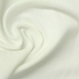 Cotton Nylon Stretch Rib Knit Fabric, 310 gsm — Green — photo 3