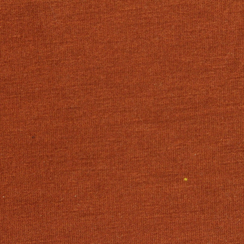 Rust Marl French Terry, Poly-Viscose, 250 gsm