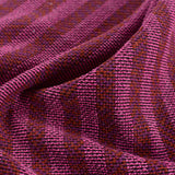 Magenta Stripes Chunky Knit, Polyester — photo 3