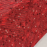 Red Marl Knit, Poly-Viscose — photo 3