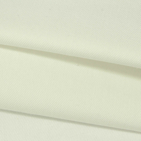 Off-White Twill, Cotton-Tencel Lyocell